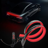 Universal Trunk Spoiler LED Car Strip Brake Tail Turn Light