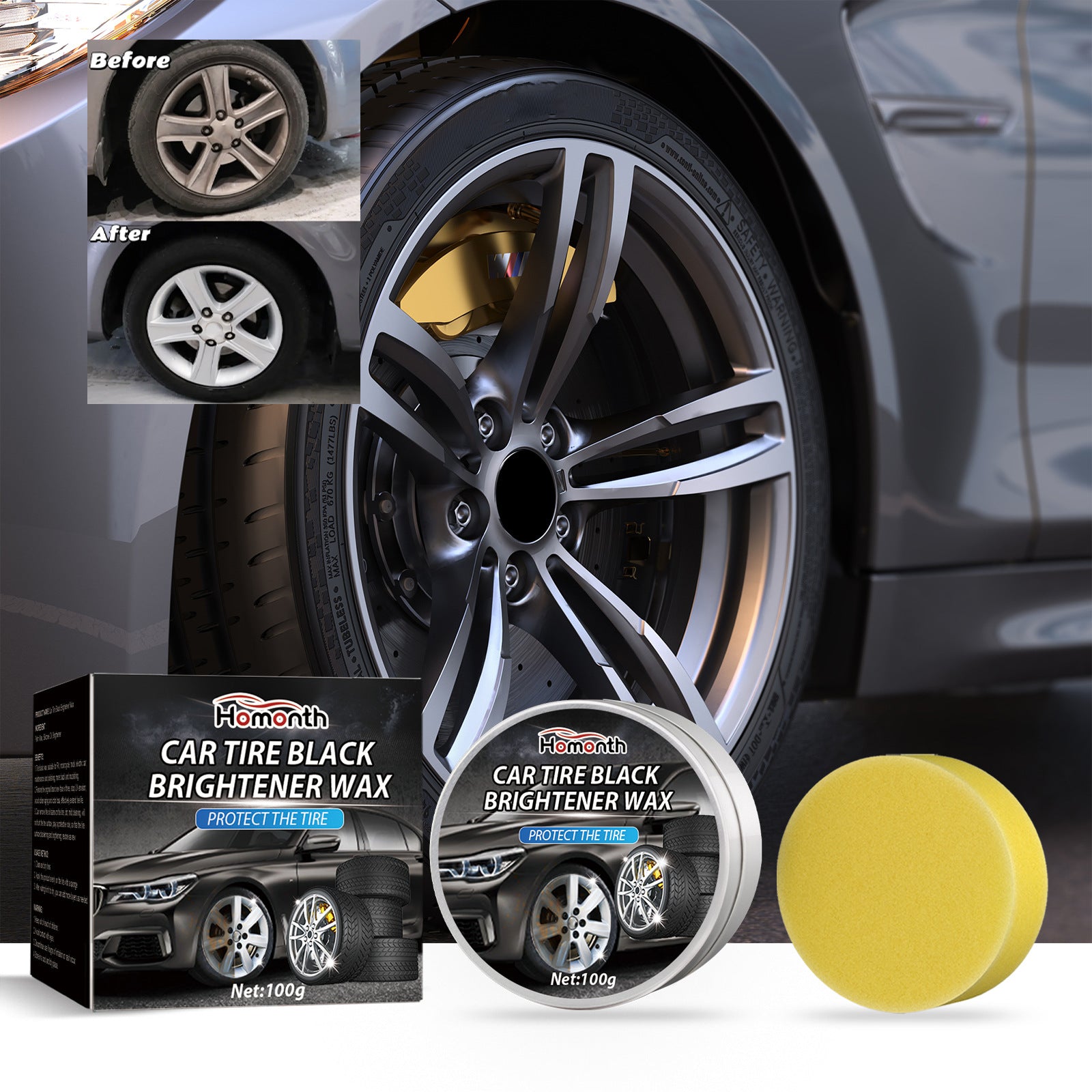 Car Tire Retreading Wax Decontamination Repair
