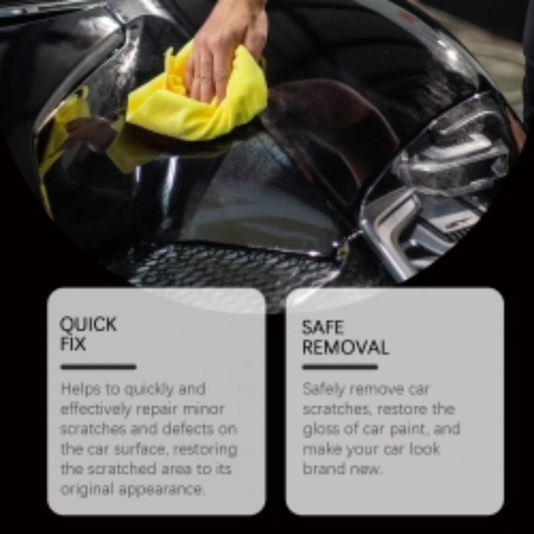 EELHOE Scratches Remover, Paint Cleaning Decontamination Wax Scratch Retreading Paste Repair Car Wax