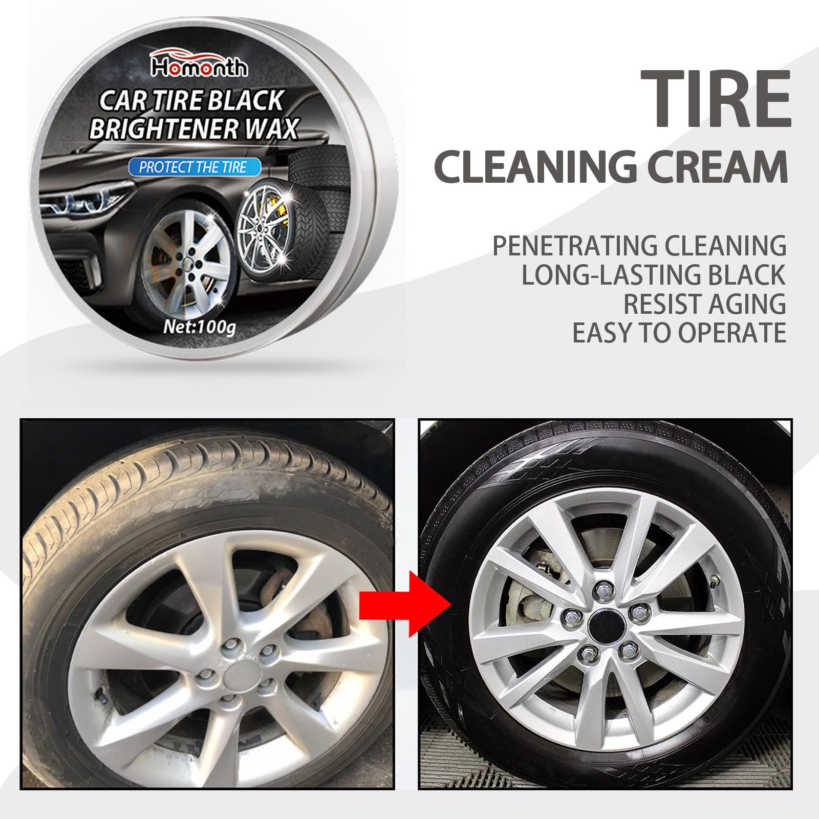 Car Tire Retreading Wax Decontamination Repair