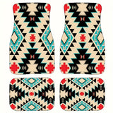 Vintage Bohemian Style Car Floor Mat Carpet