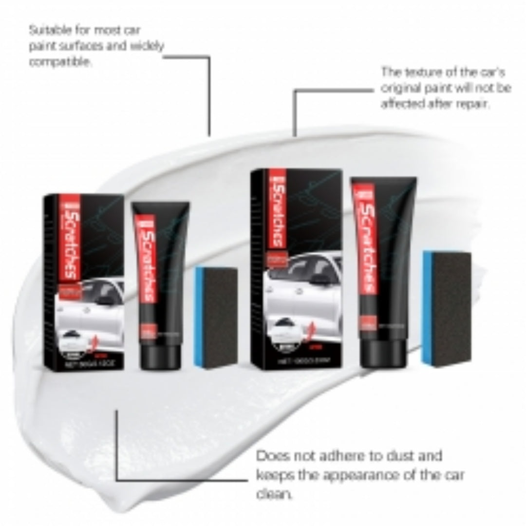 EELHOE Scratches Remover, Paint Cleaning Decontamination Wax Scratch Retreading Paste Repair Car Wax