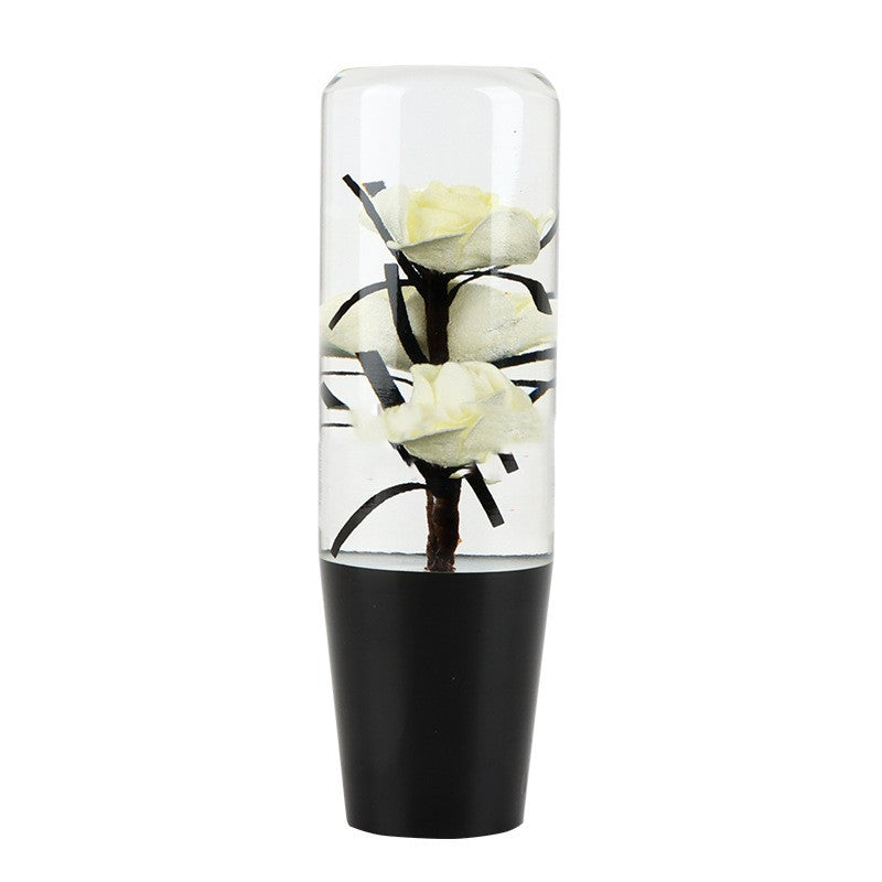 Car Modification Gear Head Crystal Rose