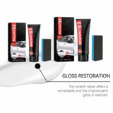 EELHOE Scratches Remover, Paint Cleaning Decontamination Wax Scratch Retreading Paste Repair Car Wax